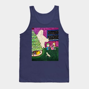 Christmas Ghost Tank Top